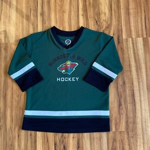 Toddler MN Wild Jersey/Shirt